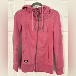 RAGWEAR LIBRIA REMAKE Women's Sweatshirt NWT in Raspberry Size US 4 (XS)